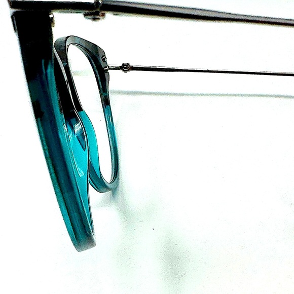 Tom Ford TF5770  Teal Havana 056 Pl Eyeglasses Frame 54-17-140 NEW AUTHENTIC 🎁🎁 - Picture 11 of 12